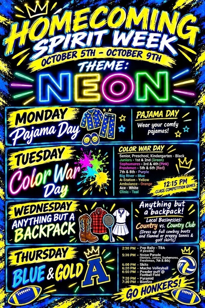 Homecoming Spirit Week