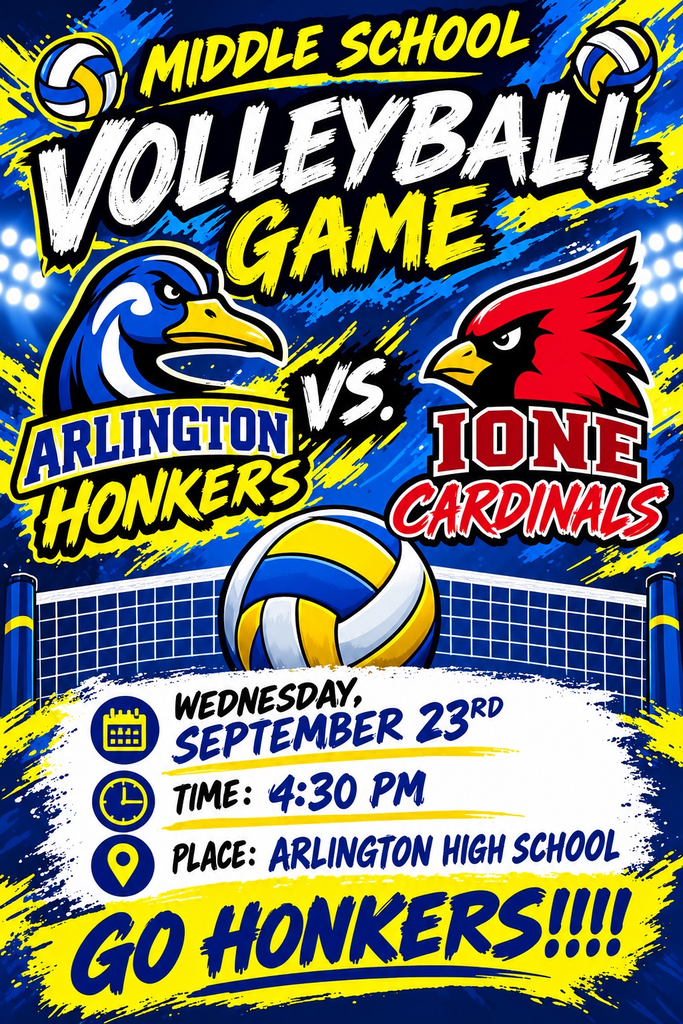 Arlington Middle School Volleyball Games 9/23