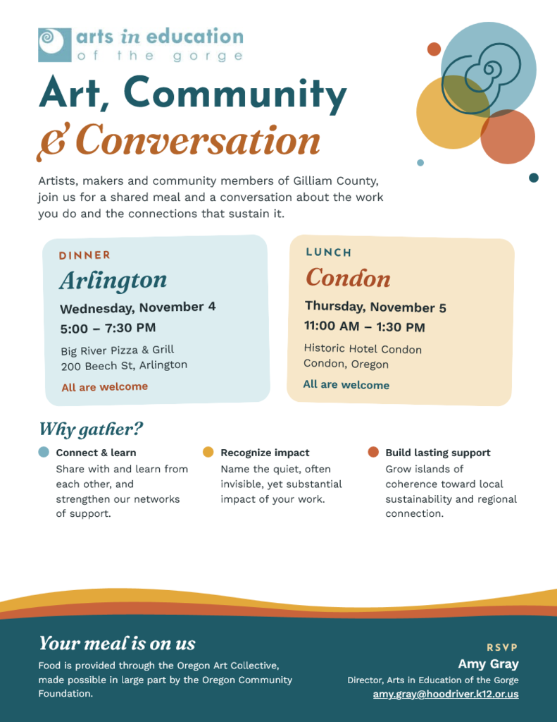 Connect and learn flyer