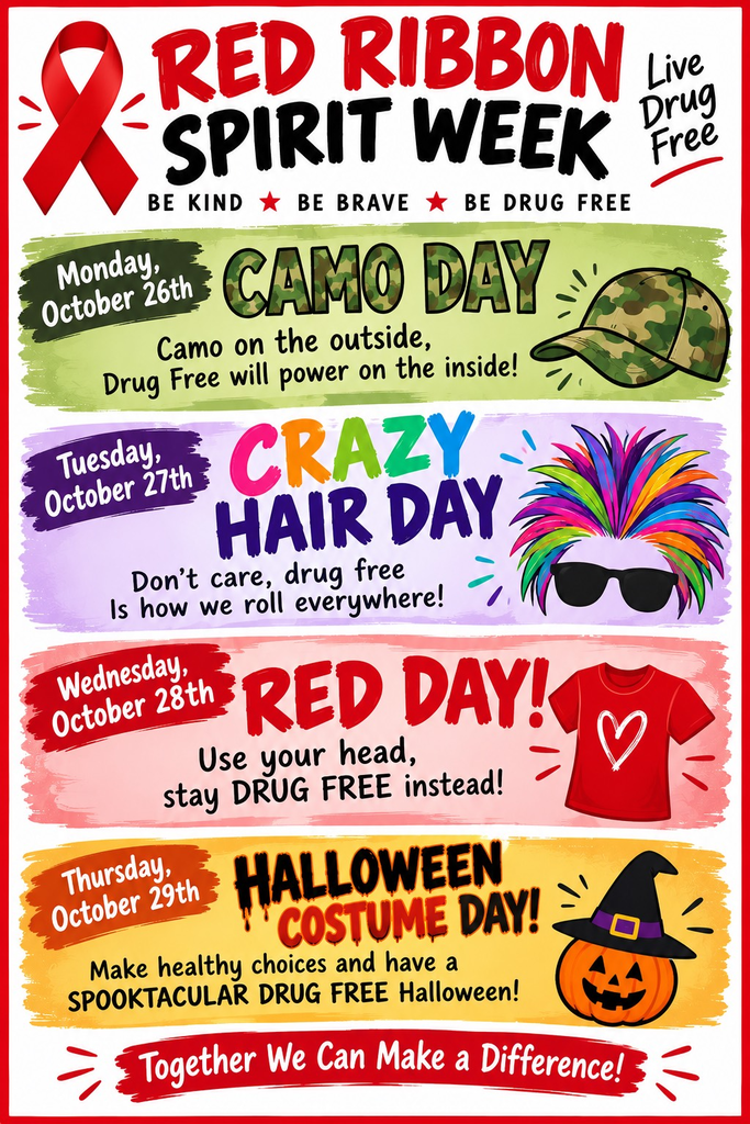Red Ribbon Spirit Week!!