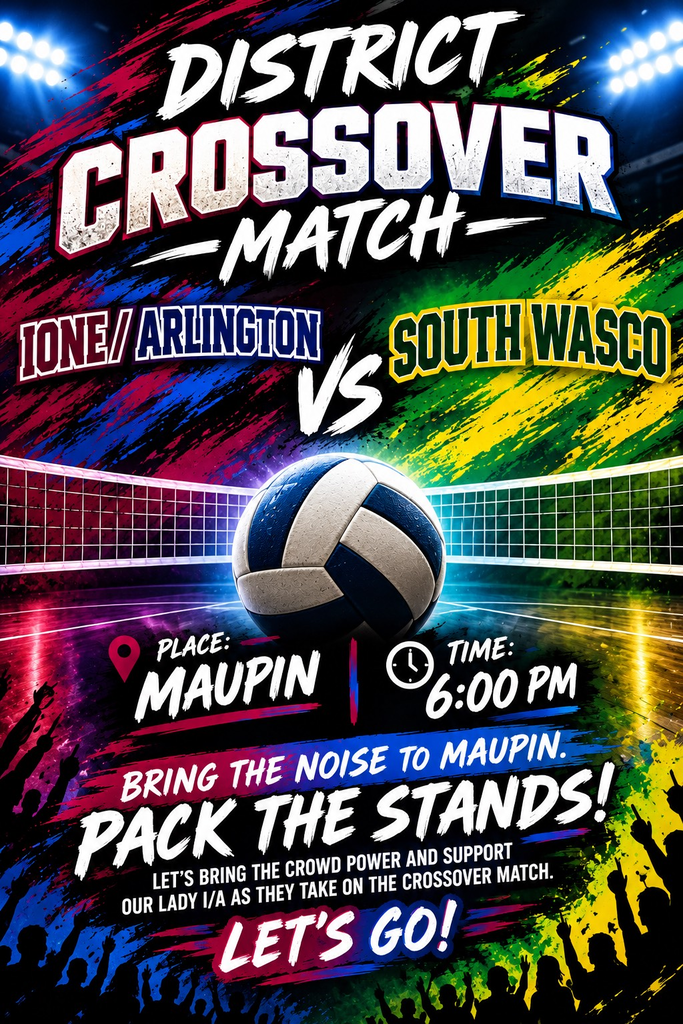 HS VB - District Crossover