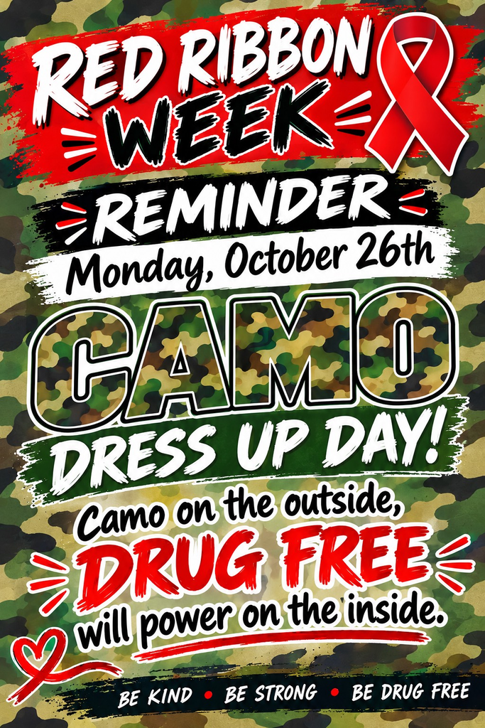 Camo Day Flyer