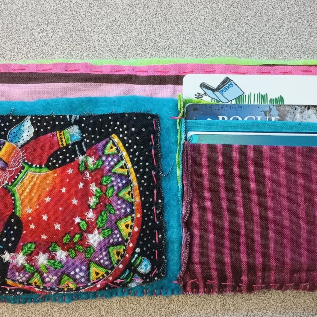 inside of wallet