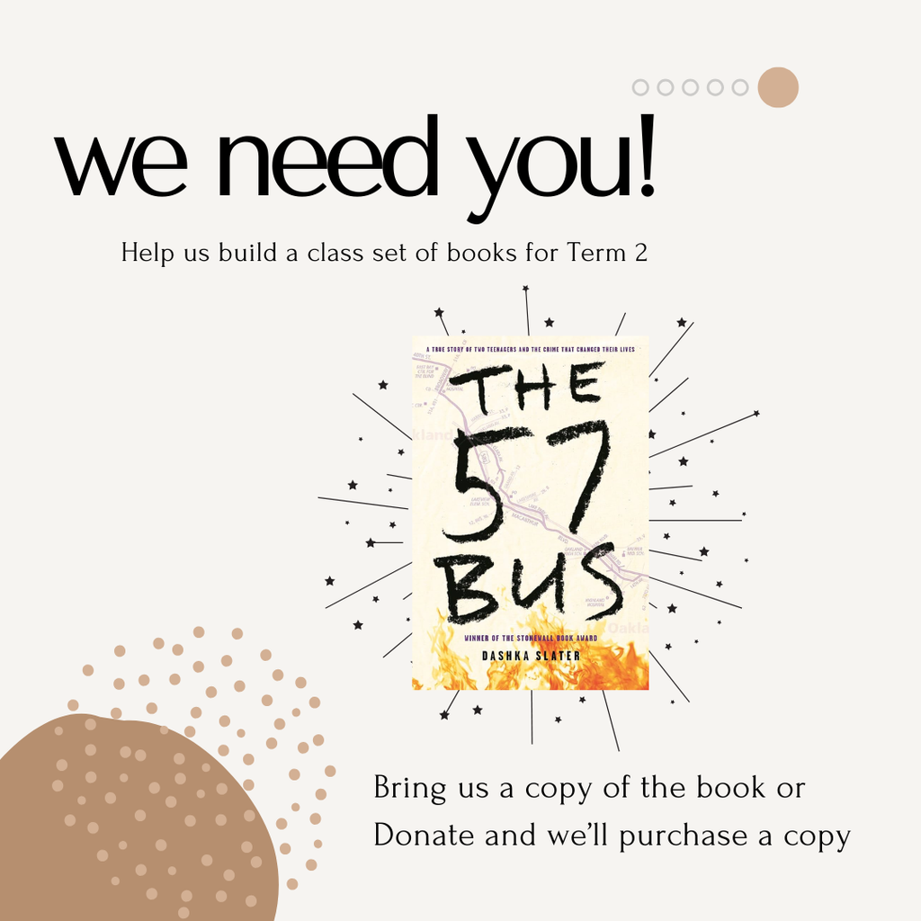 Donate a copy of the 57 bus today!