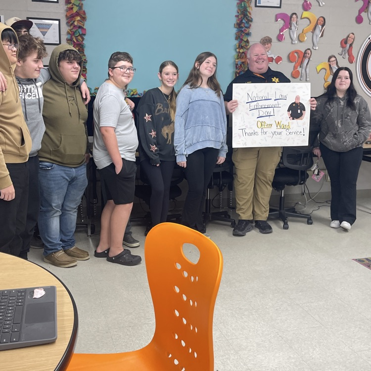 National Law Enforcement Day! Thank you Officer Ward!