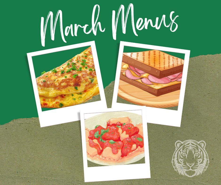 march menu