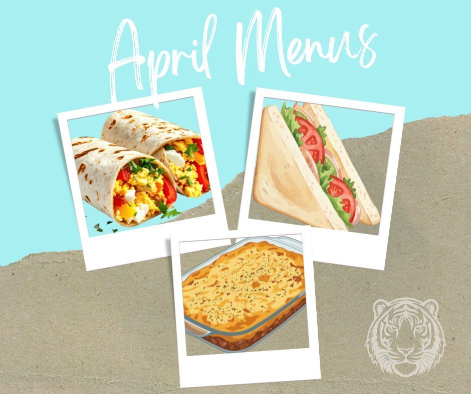 April Menus