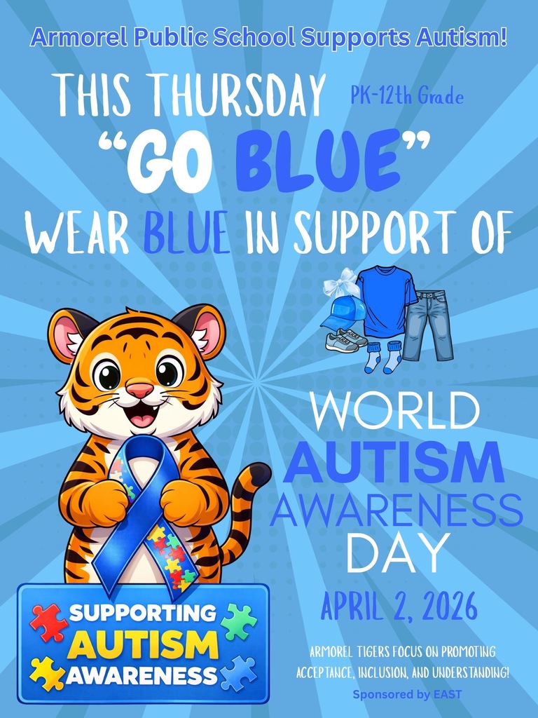 We are wearing BLUE!