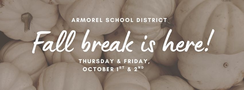 Fall break is here
