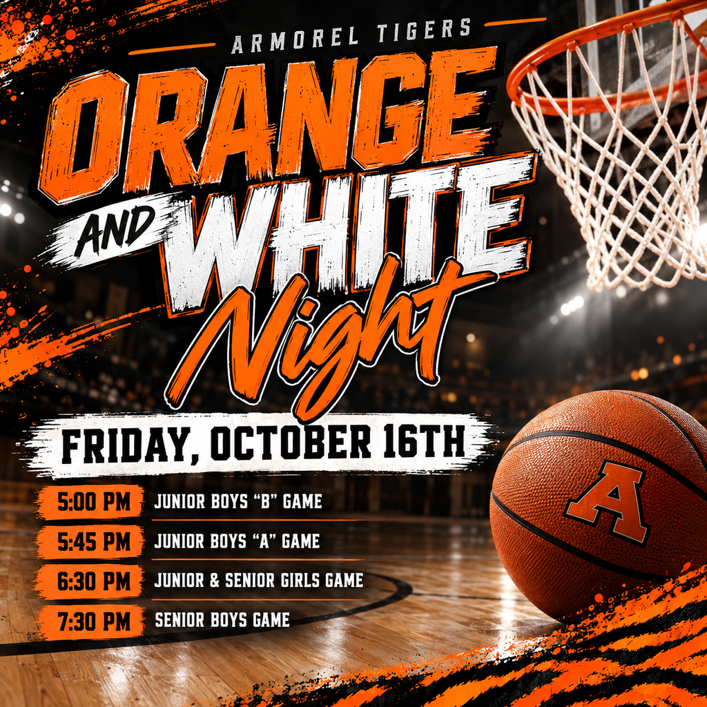 Orange & White Night
