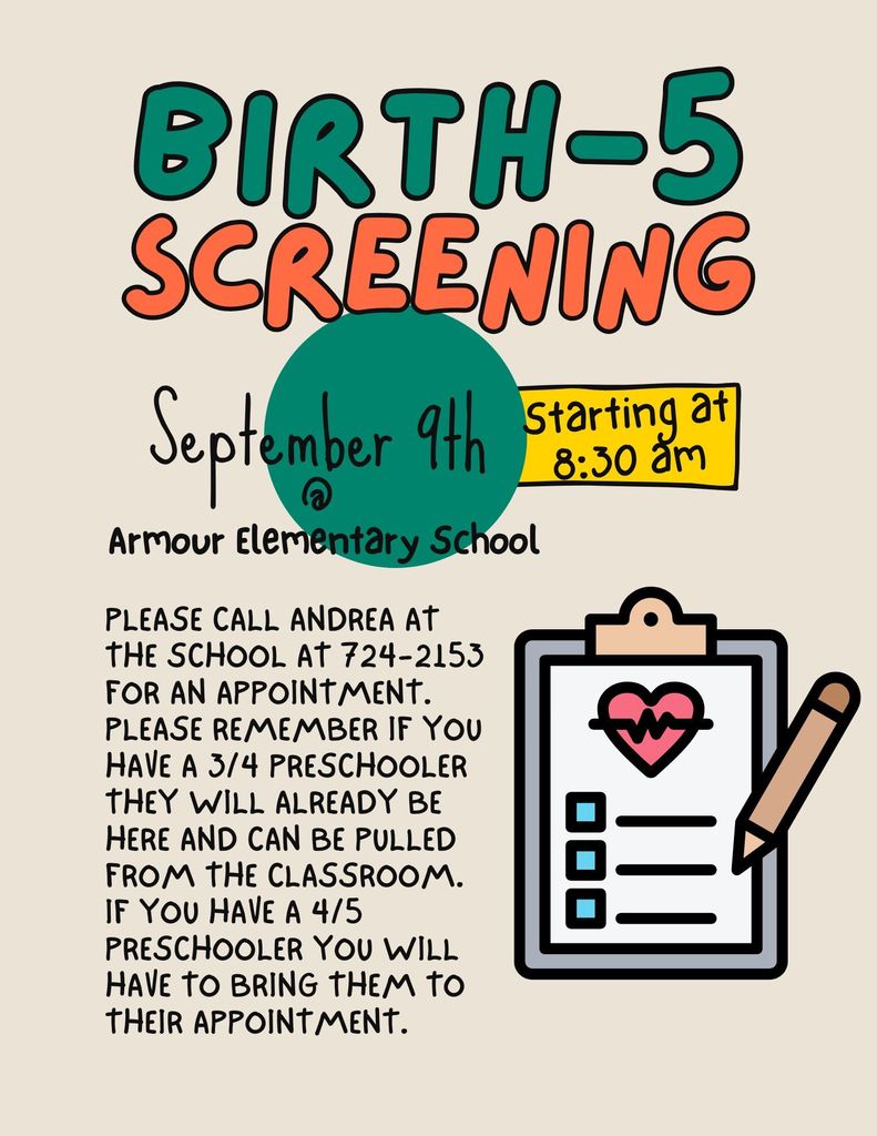 Birth- 5 Screening