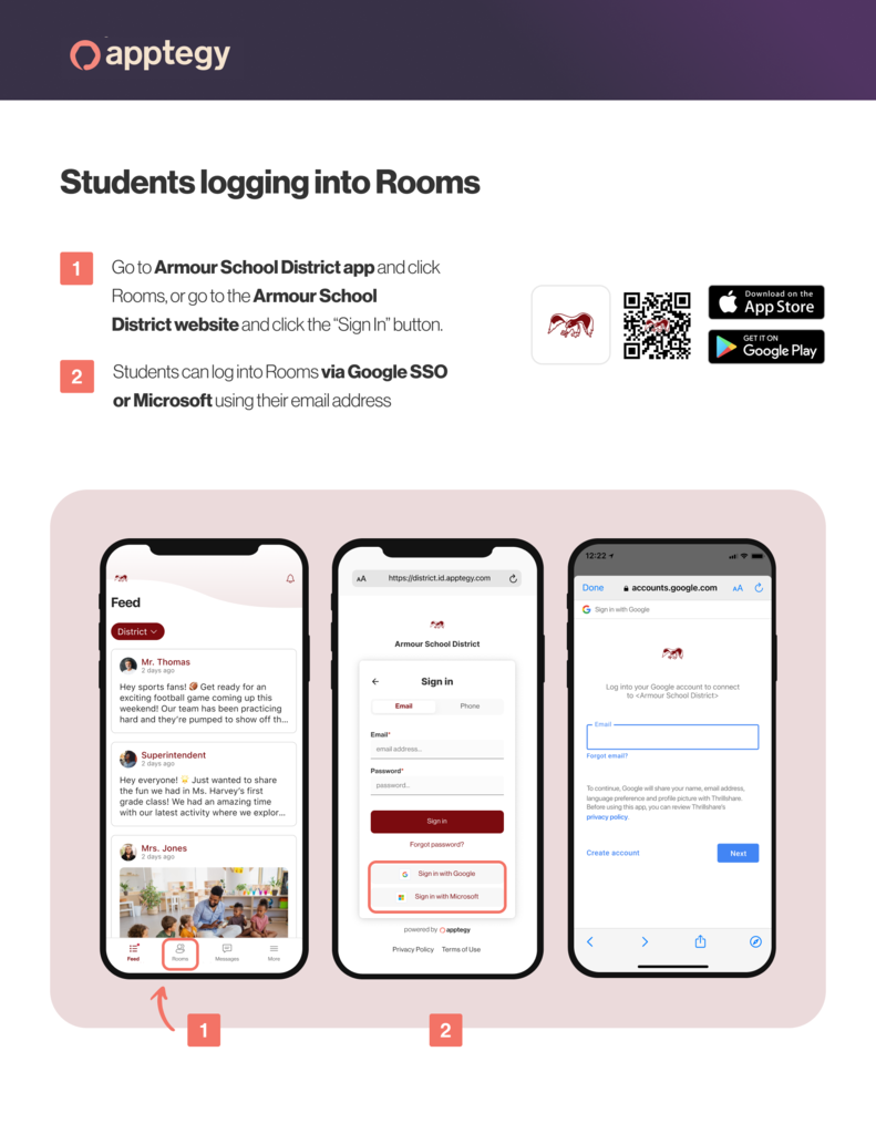 Student App Information
