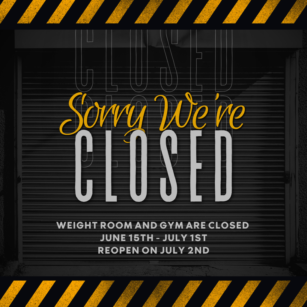 Gym closed