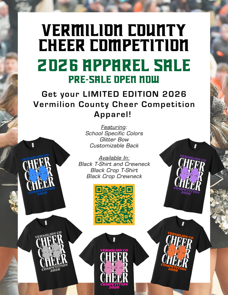 Cheer apparel promo