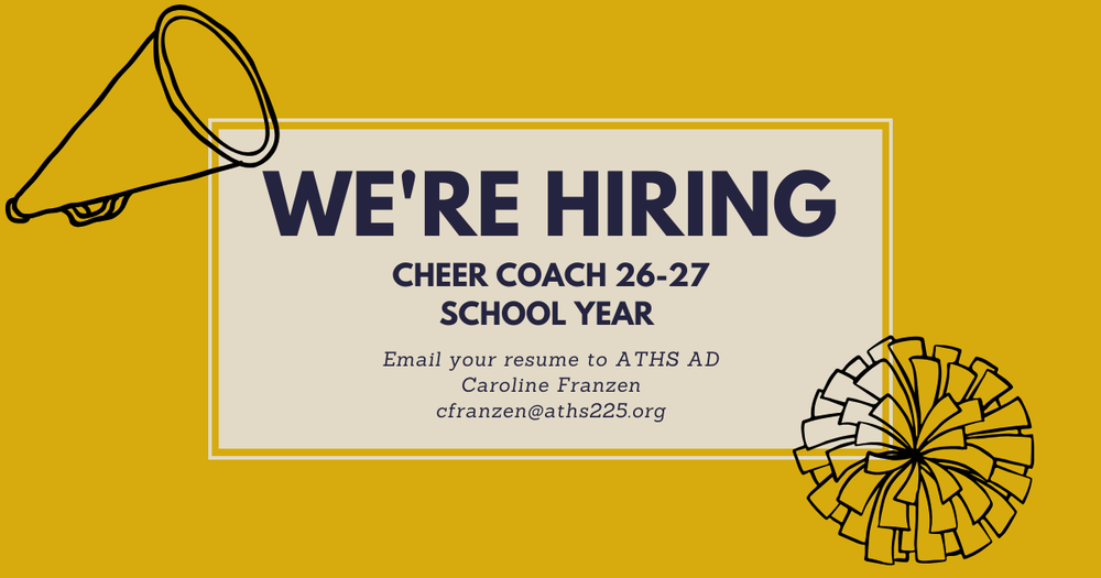 hiring a cheer coach