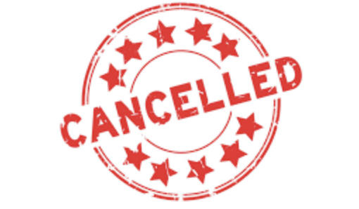 game cancelled tonight