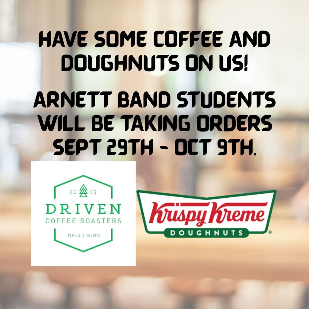 Band Fundraiser Sept. 29 thru Oct. 9