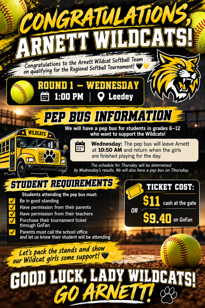 regionals pep bus schedule