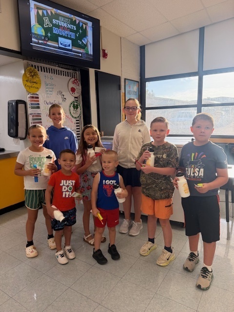 Students of the month - August