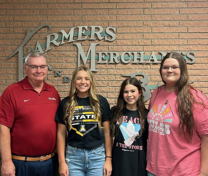 Bill Mitchell, Allie Tune, Breclyn Suthers, and Abbie Boyd