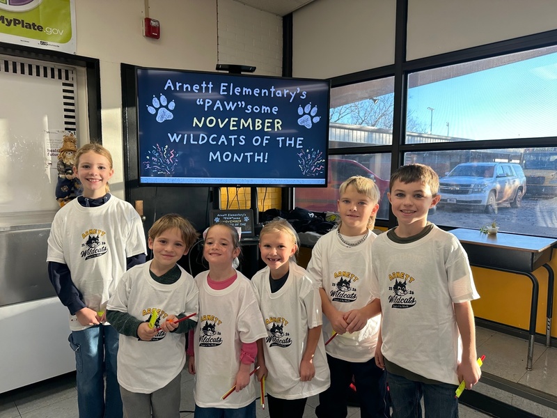 students of the month - November