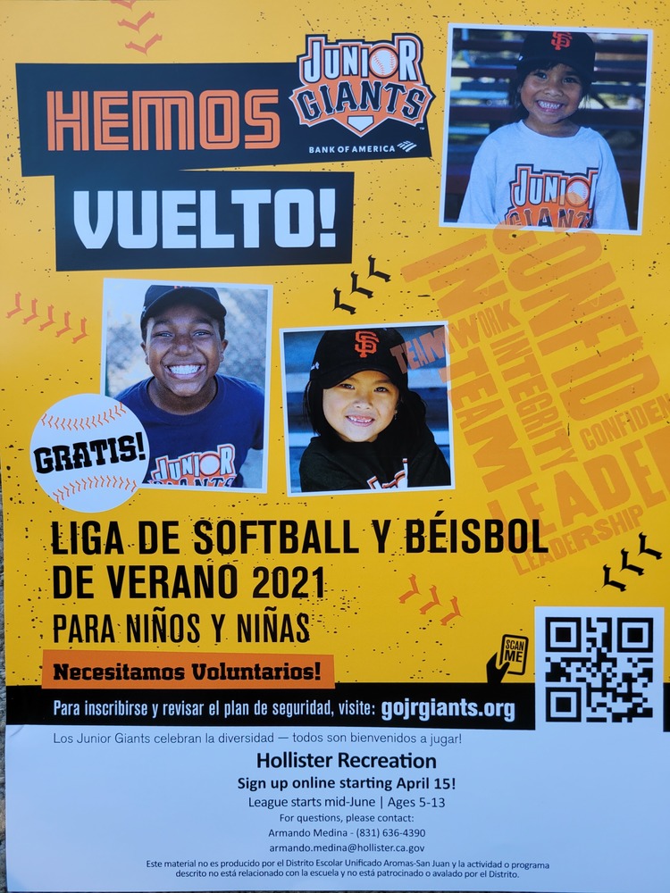 Junior Giants - Spanish