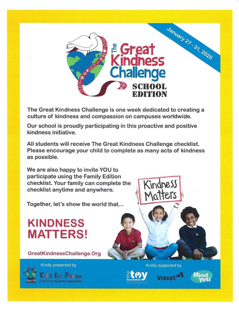 KINDNESS CHALLENGE