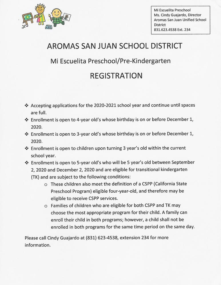 Preschool Enrollment