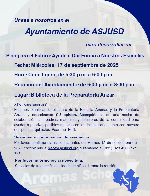Spanish Town Hall Flyer