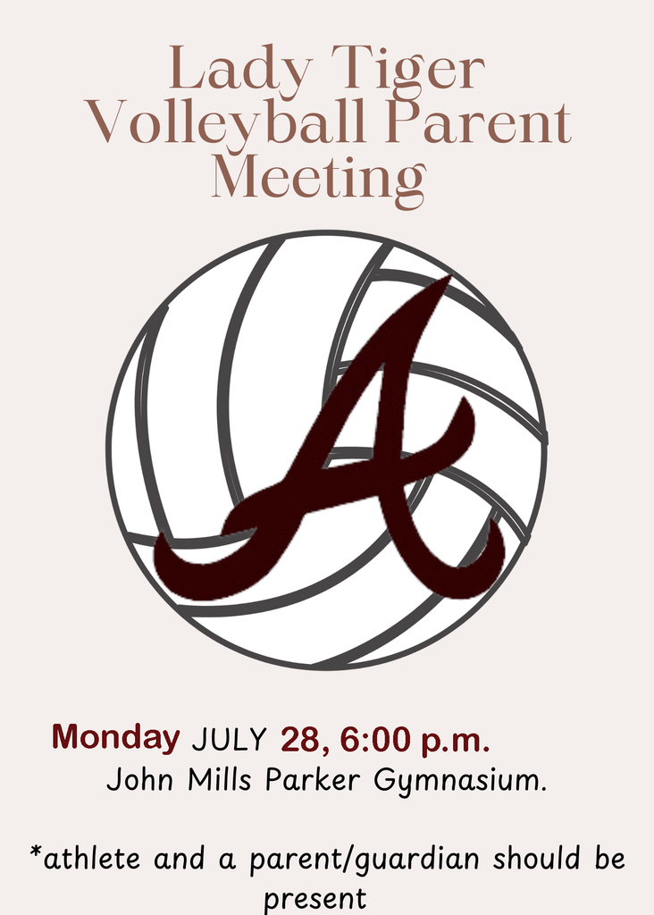 Arp H.S. Volleyball parent meeting