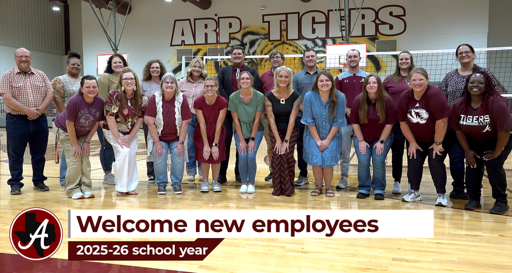 2025-26 Arp ISD new employees
