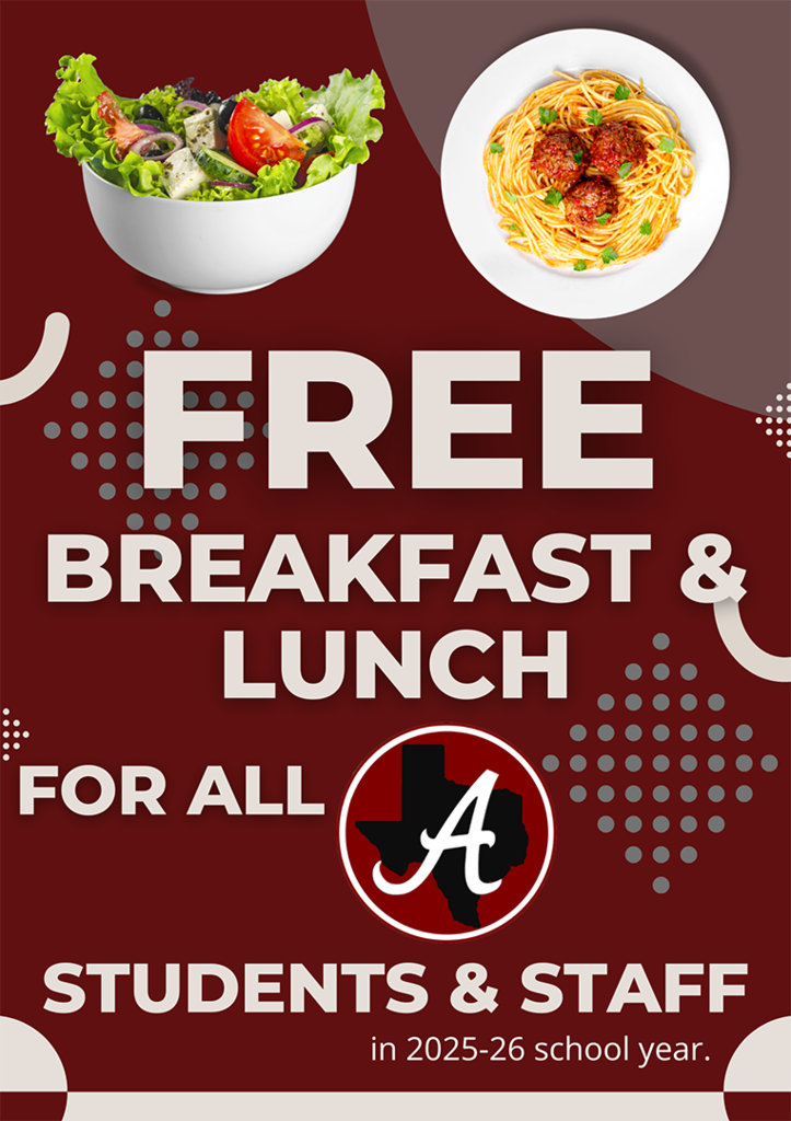 Arp ISD free meals 2025-26