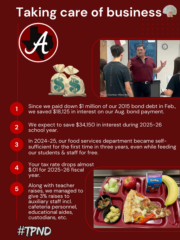 Arp ISD Financial Success