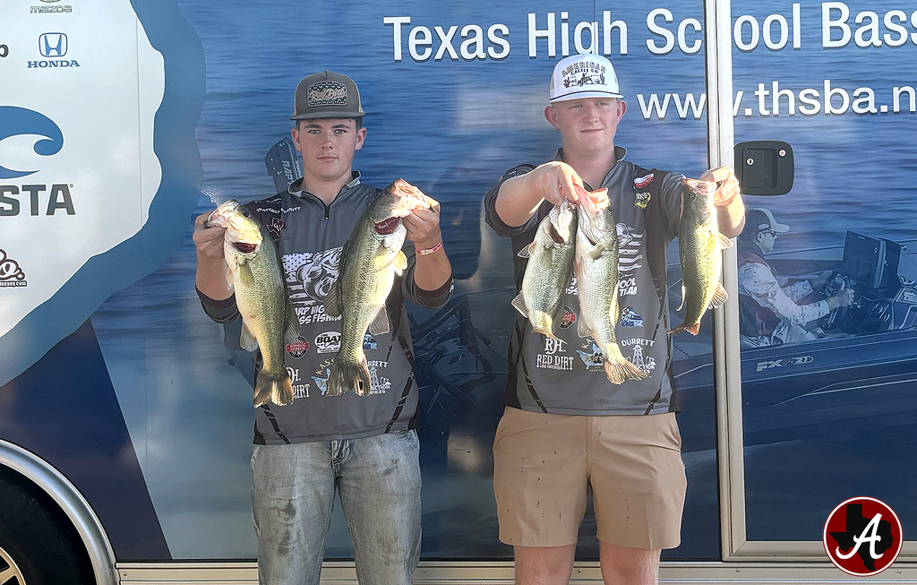 Arp HS fishing lake bob sandlin 4th place Thatcher Merritt Jayden Rowan 111525