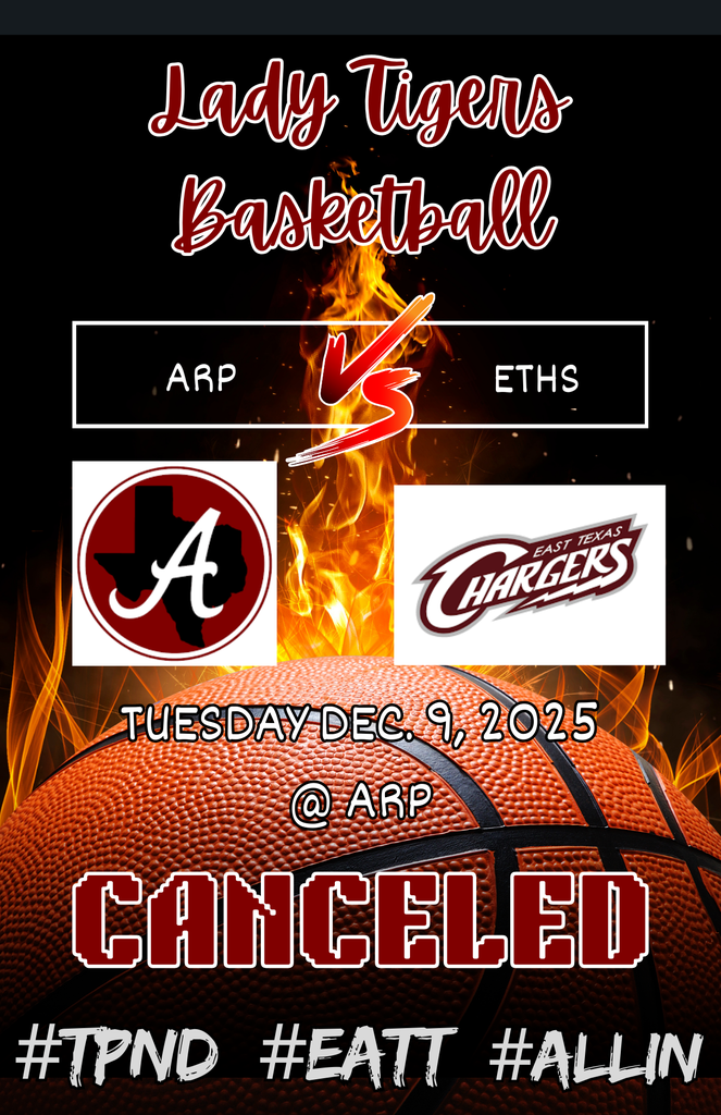 Arp HS girls basketball ETHS canceled 120925
