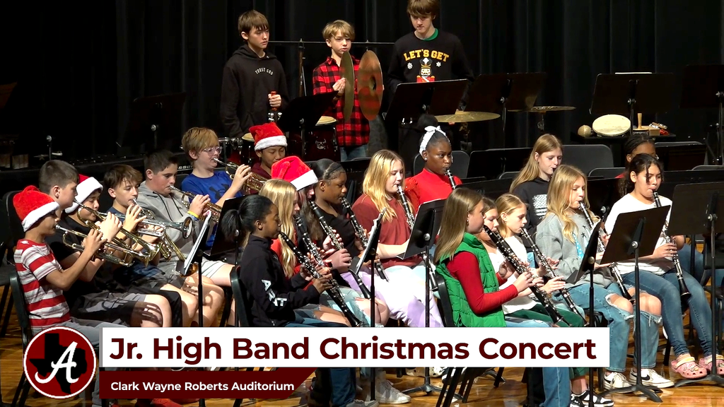 Arp Jr. High Band Christmas Concert