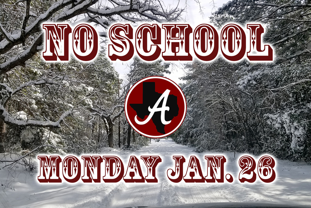 No school Monday Jan. 26, 2026