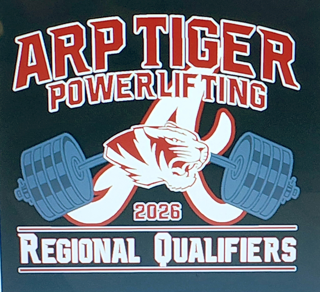 Arp H.S. powerlifting regional qualifiers t-shirt