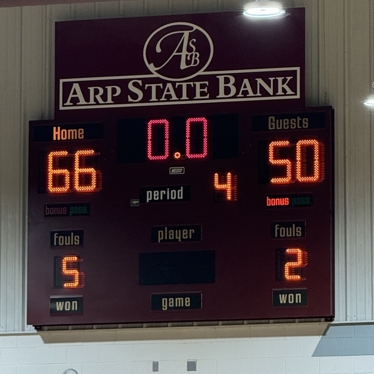 Arp defeated West Rusk 66-50 Tuesday Feb. 17, 2026