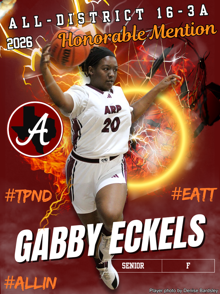 2025-26 Arp HS Girls Basketball All-District Gabby Eckels