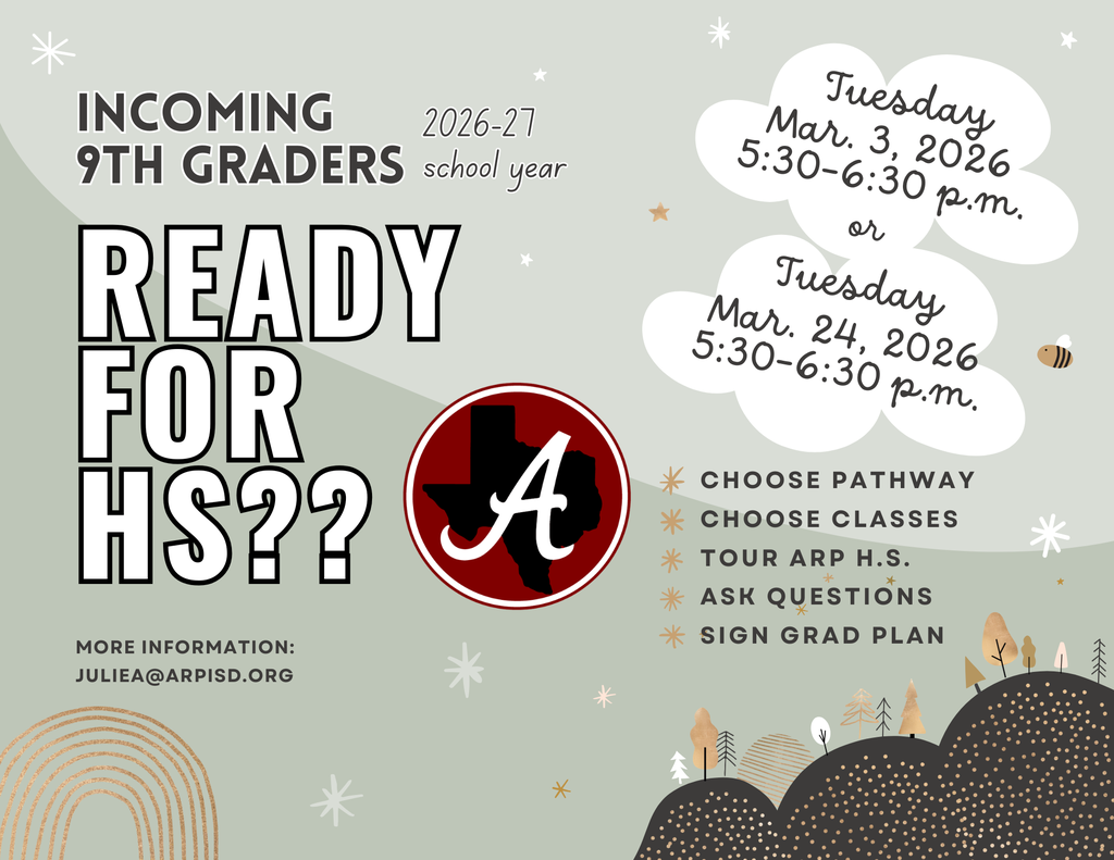 Incoming freshman nights at Arp H.S.