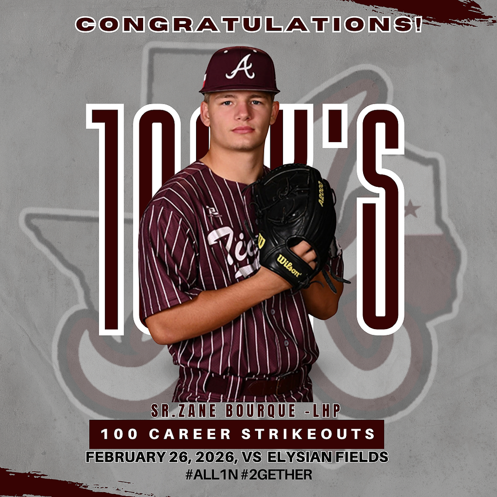 Arp HS baseball Zane Bourque 100 career strikeouts