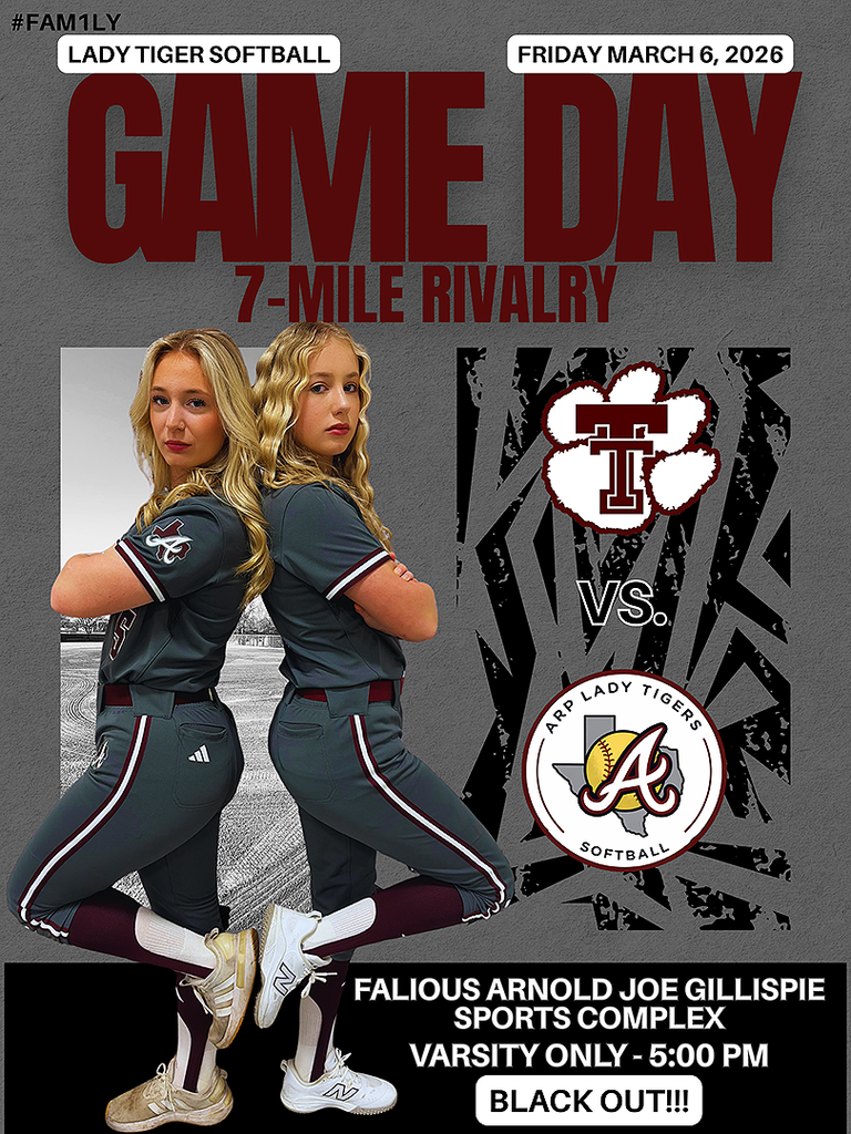 Arp HS softball vs. Troup Friday Mar. 6, 2026