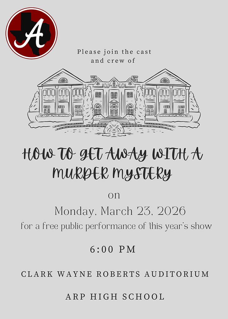 Arp HS one act play public performance 032326