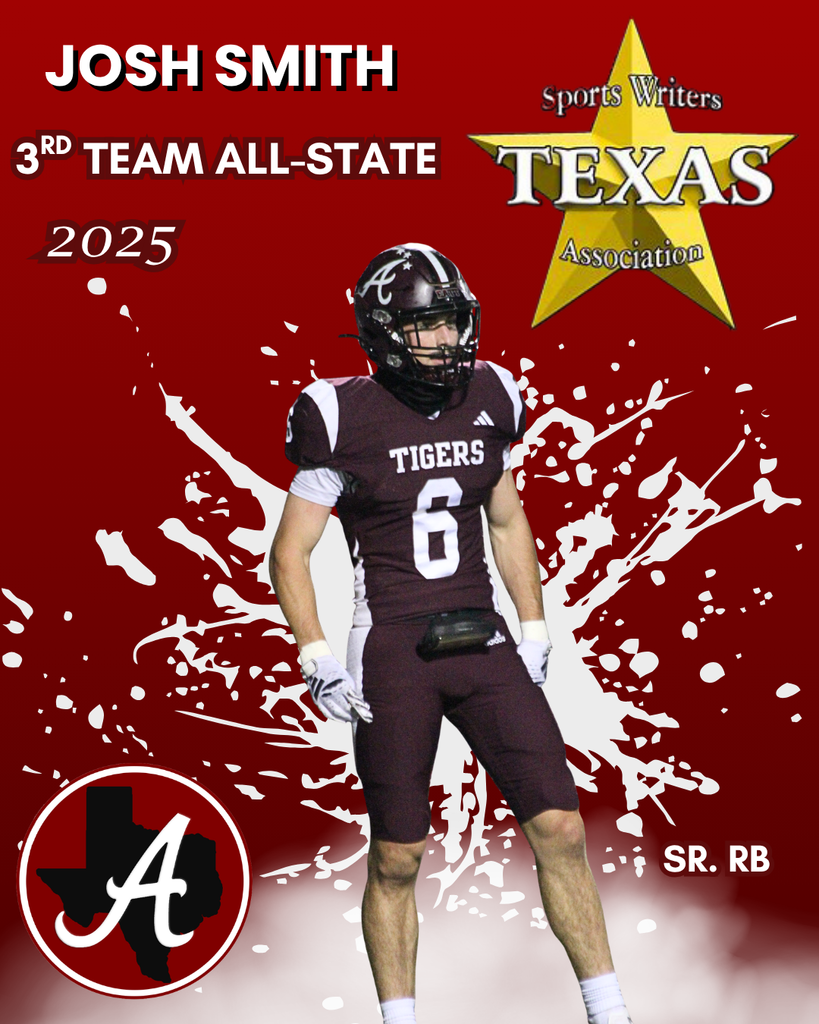 Arp HS football Josh Smith 3rd team All-State 2025