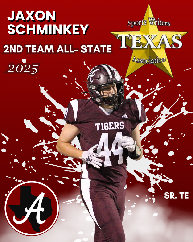 Arp HS football Jaxon Schminkey 2nd team All-State 2025