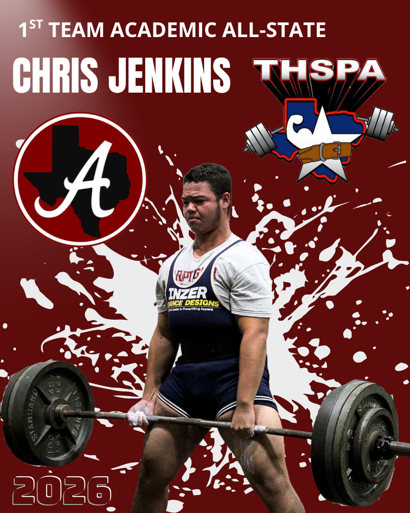 Arp H.S. senior powerlifter Chris Jenkins named 1st team academic all-state