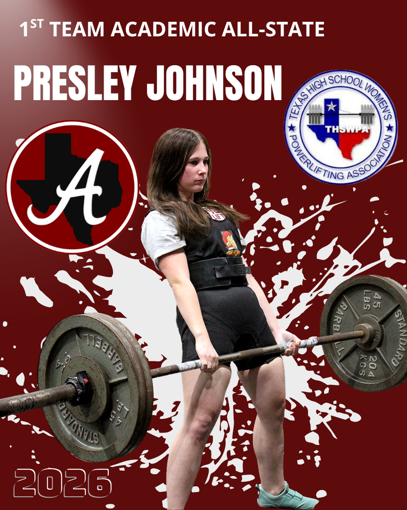 Arp H.S. senior powerlifter Presley Johnson named 1st team academic all-state