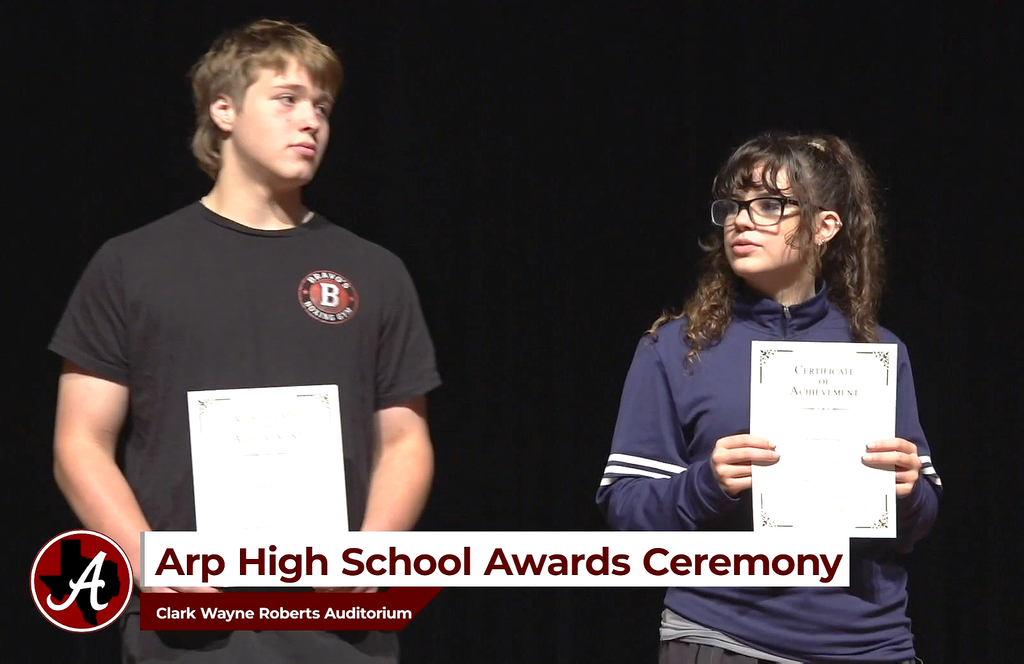 2026 Arp High School Awards & Scholarship Ceremony
