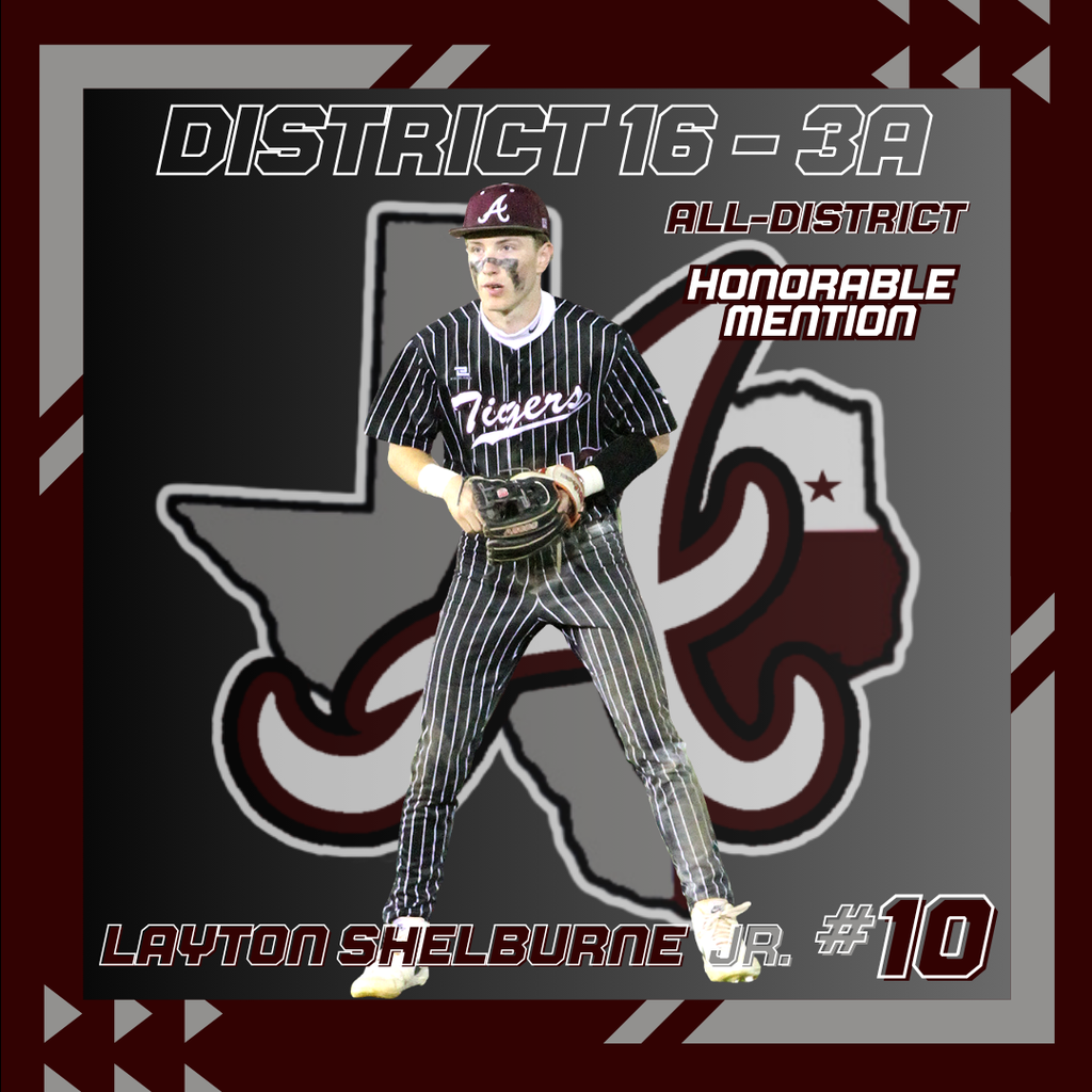 Arp H.S. Baseball Layton Shelburne All-District 2026
